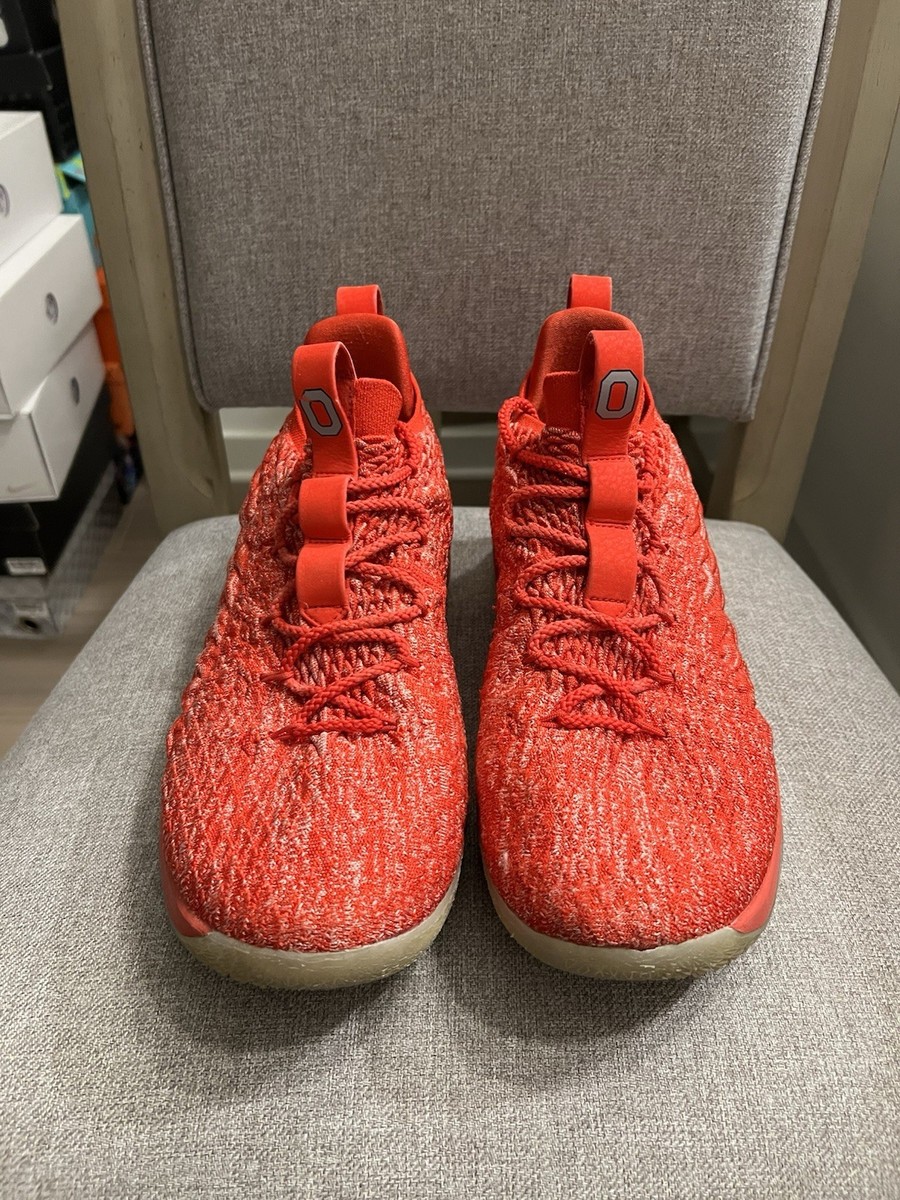 lebron 15 low orange