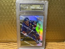1996-97 Select Certified - Brett Hull #19 Mirror Gold USA Graded GEM MINT 10