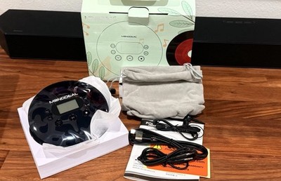 Monodeal MD102 Portable CD Player with Large LCD Display RECHARGABLE New