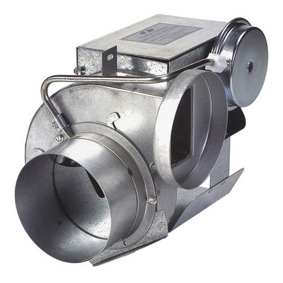 FIELD CONTROLS PVG-300 Power Venter,Galvanized Steel,4Inlet dia 45DX32