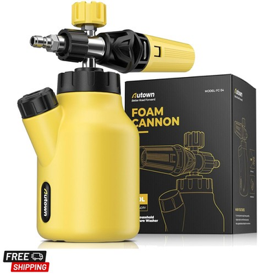 #ad Foam Cannon for Pressure Washer Car Wash Foam Sprayer with 1 4” Quick Connec... $38.99