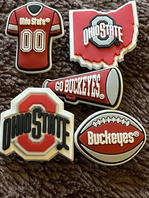 5er Set Ohio State Buckeyes American College Football NCAA Schuh Charms