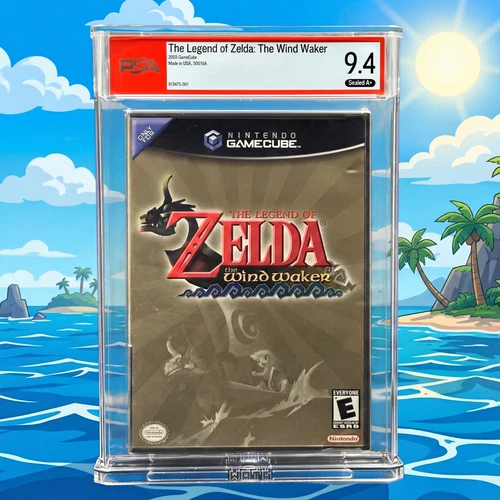 The Legend of Zelda: The Wind Waker • PSA 9.4 A+ • Nintendo GameCube