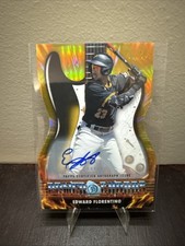 2026 Bowman Chrome Power Chords /50 Auto Edward Florentino Pirates🔥🔥🔥