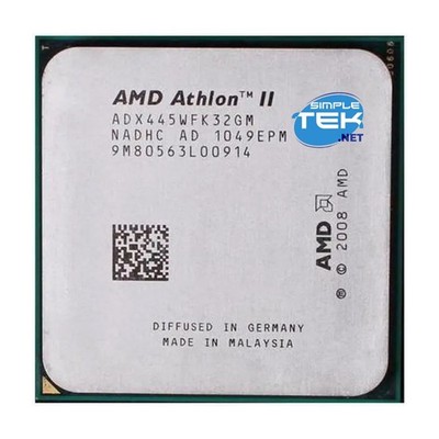 AMD Athlon II X3 445 Processor CPU AM2+ AM3 Triple Core ADX445WFK32GM 95W