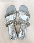 BADGLEY MISCHKA Collection Femme Crystal Slide Sandal Size 7.5M — photo 1