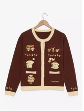 Sanrio Pompompurin Party Embroidered Womens C...
