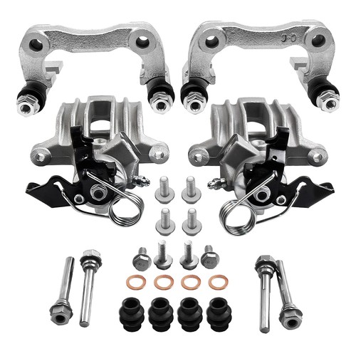2x Etrier Frein + 2x Support étrier de frein for Audi VW arrière gauche+droite - Photo 12/16