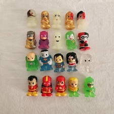 Ooshi Pencil Toppers Marvel DC 20 Assorted Characters Rubber Vinyl