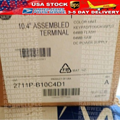 2711P-B10C4D1 NEW AB PanelView Plus 600 EtherNet KEYPAD DISPLAY HT  US Free Tax