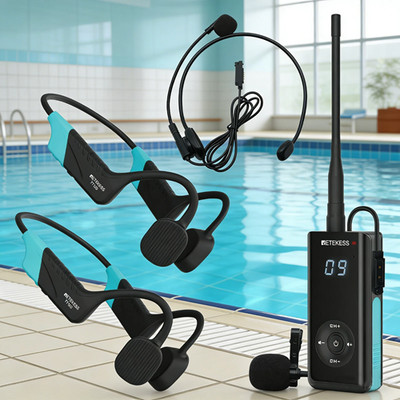 TT120 Underwater Communicator Bone Conduction Swimming Headphones For Training