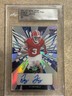 2022 Leaf Valiant Football Auto Pre Prod Prismatic Lightning Ty Fryfogle 1/1!!