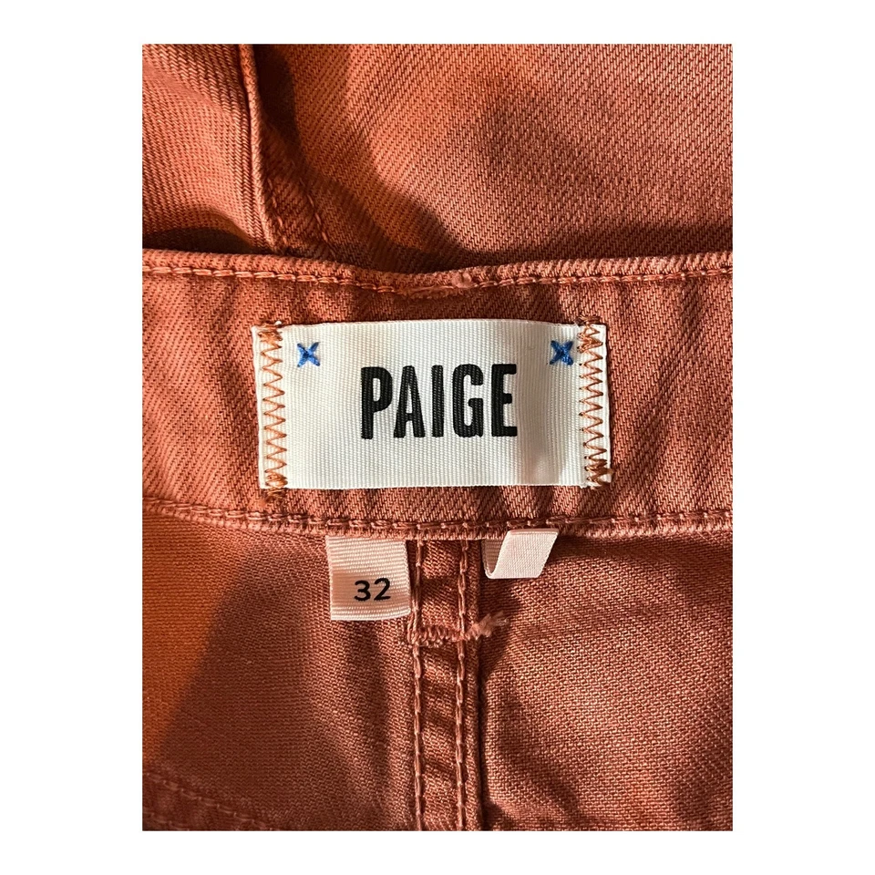 Pantalones Cortos Paige Mayslie Utility Rojo Talla 32 Foto 3 de 4