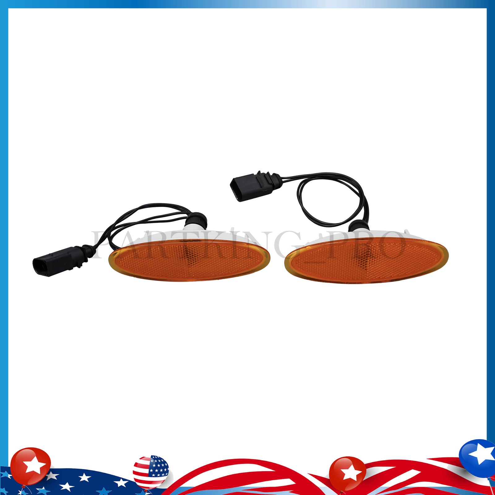 Fit Bentley GTC GT Flying Spur Front Bumper Left Right Side Marker Light Lamp US