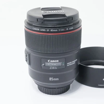 Objectif Canon EF 85mm F1.4L IS USM Téléobjectif Fixe Autofocus - Monture EF - Photo 1/4