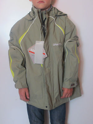 CRAFT RIFT JUNIOR JACKET [GR 140] JACKE OUTDOOR-JACKE VENT AIR GRÜN NEU & OVP