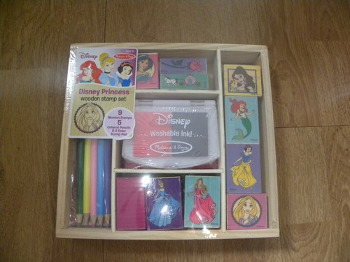 Doug Disney Princess Wooden Stamp Set 