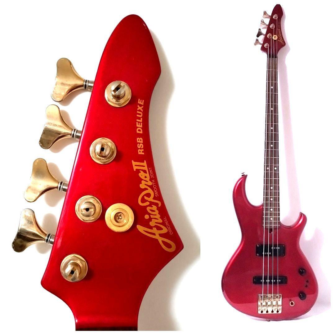 ARIA PROII RSB Deluxe エレキベース アリアプロ2 レッド