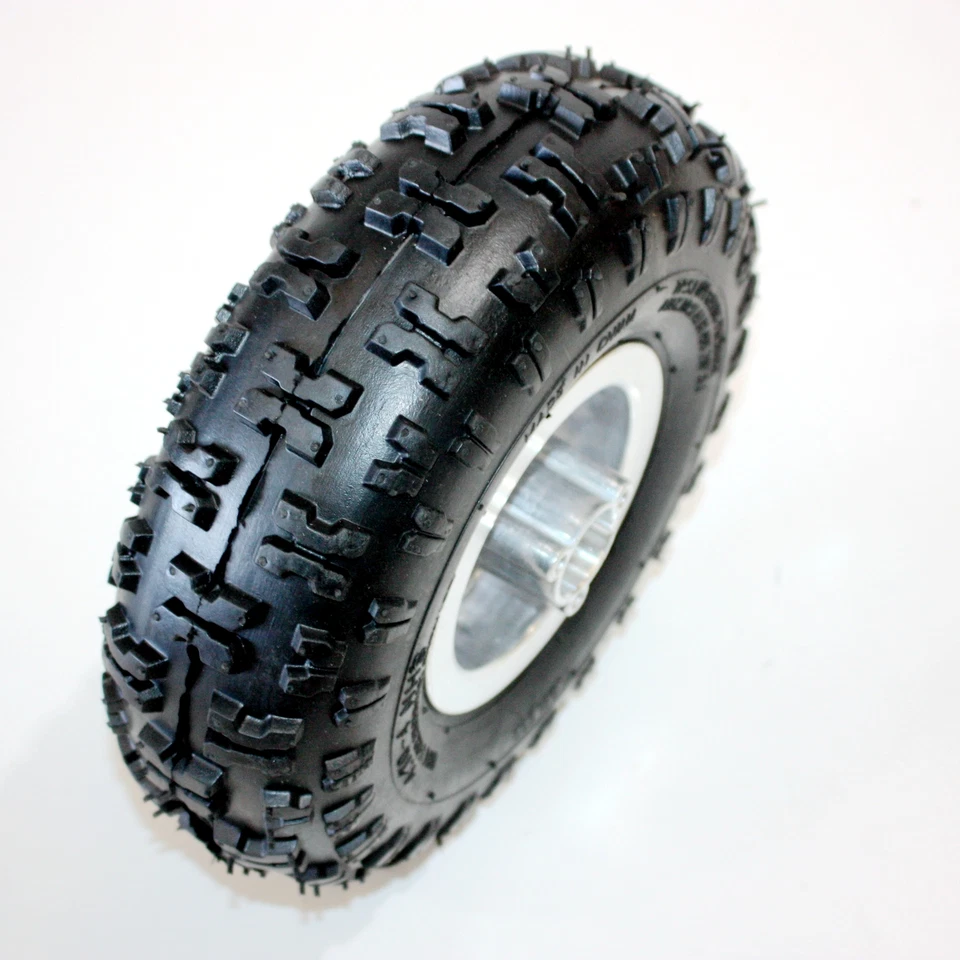 4.10 - 4 Inch Rear Back Wheel Rim Tyre Tire 49cc Mini Quad Dirt Bike ATV Buggy - Image 4 of 4