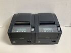 Lot Of 2 Citizen Ct-S801 Point of Sale Thermal Printers