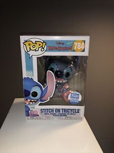 Funko Shop exclusive Pop Disney Deluxe Stitch on Tricycle IN HAND | eBay
