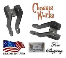 2005-2012 Dodge Dakota Rear Drop Shock Extenders For 2-5 Lowering Kits