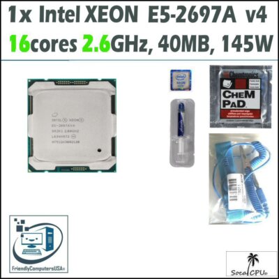 Dell Precision T5810 CPU Processor Upgrade kit up to XEONE5-2699