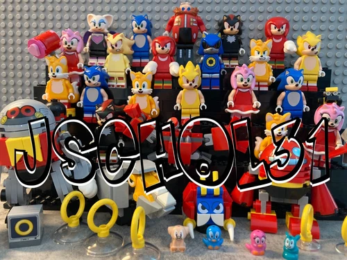 LEGO Sonic the Hedgehog Minifigures Lot -You Pick- Knuckles, Tails, Shadow, Amy
