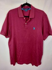U.S. Polo Assn. 100 Cotton Mens L Polo Shirt