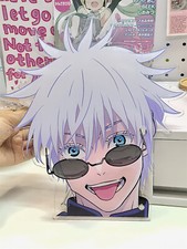Jujutsu Kaisen Satoru Gojo Acrylic Standing Figure 20Cm Eyeglasses Display Stand