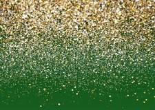 and Gold Backdrop Birthday Backdrop Gold Spots Bokeh Backdrop 7X5ft Green