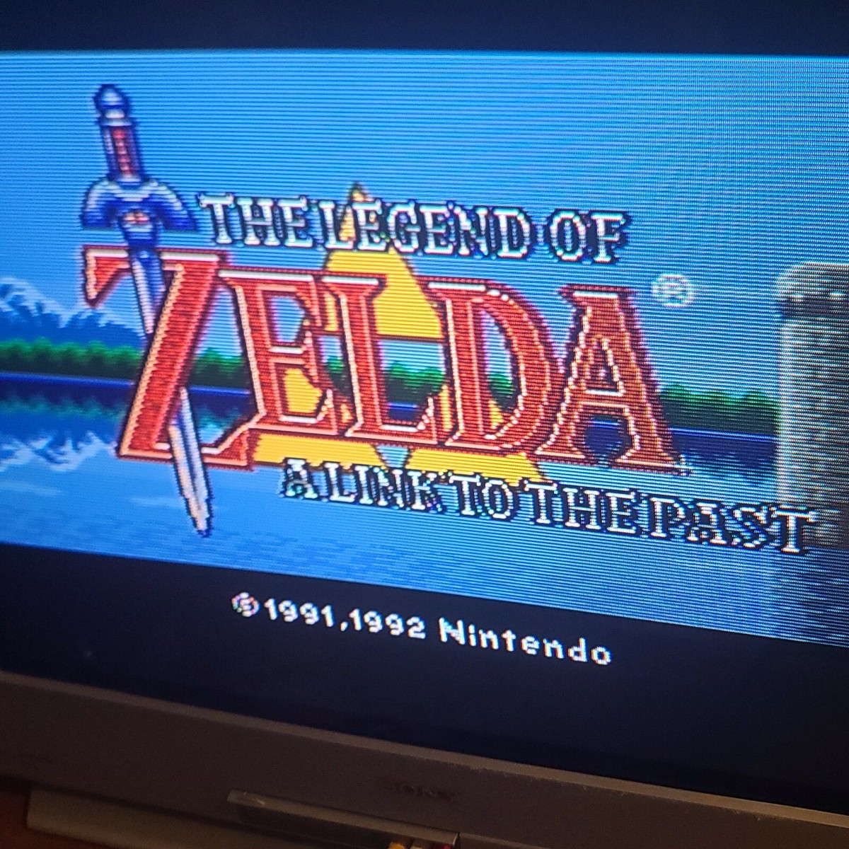 Legend of Zelda: A Link to the Past (Super Nintendo SNES 1992