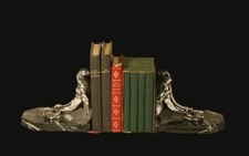 Sea lion bookends, Maurice Frécourt, Art Deco / bookends, Art Deco M. Frécourt