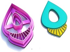 Arabian Drop Polymer Clay Cutters