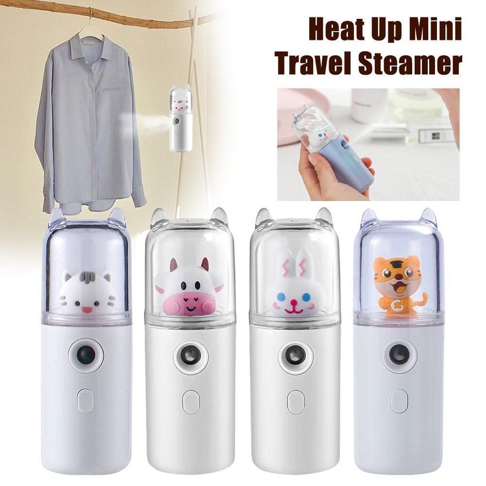 diy White Heated Mini Travel Steamer Heating Mini Travel Steam Engine AU12 eBay
