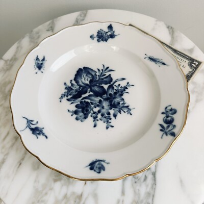 19thC Meissen Porcelain Plate 9 1/2
