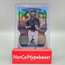 2023 Bowman Chrome Baseball Jose Gerardo 1st BCP-195 Refractor Parallel /499 A