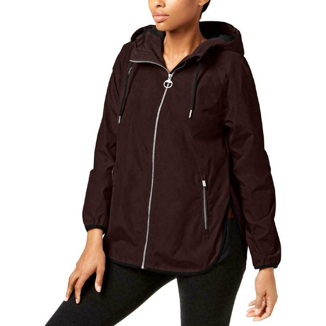 Calvin Klein Performance Womens Purple Protective Jacket Athletic Size