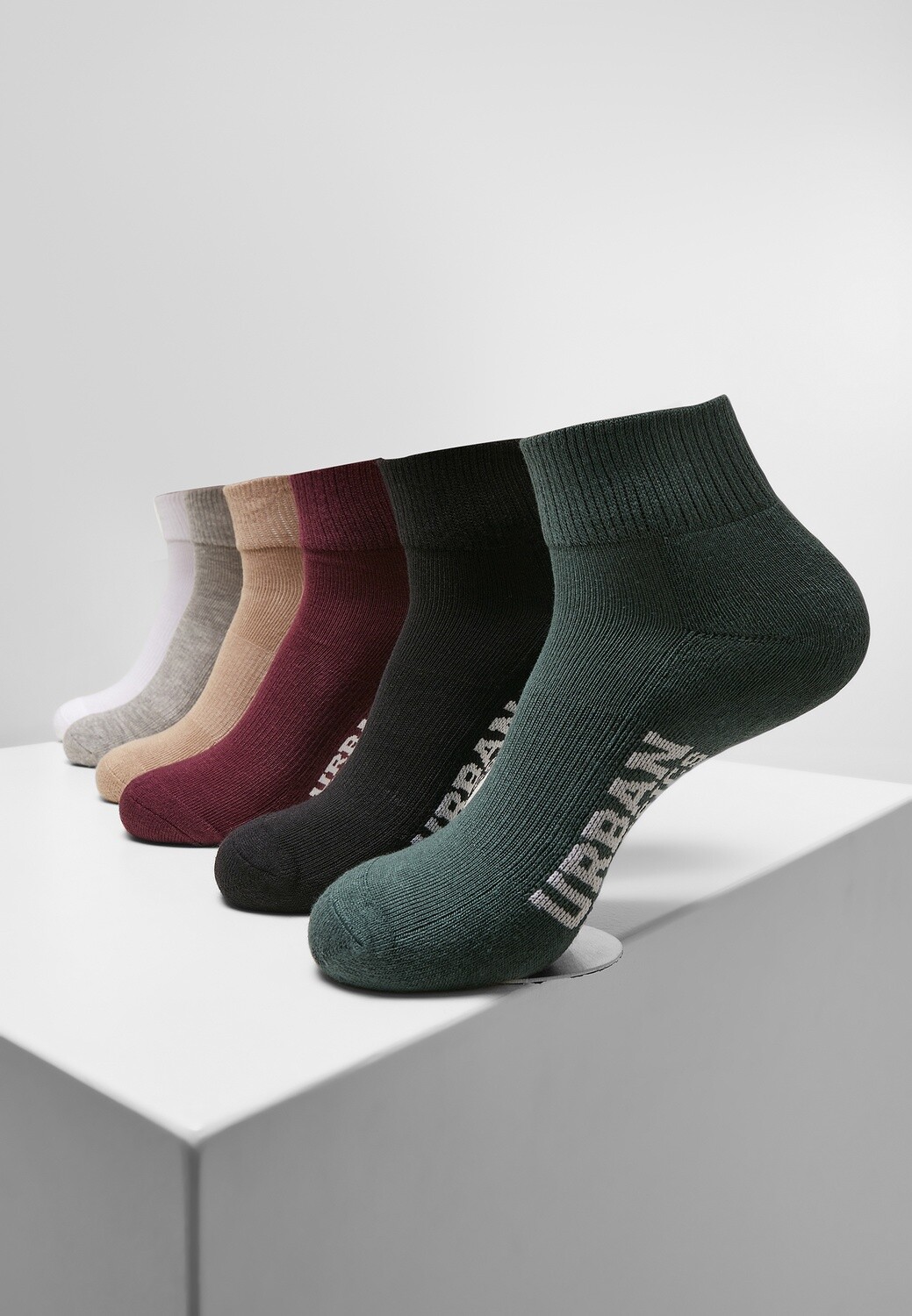 Носки для высоких кроссовок Urban Classics Socken 6 шт Зимняя цветовая гамма 4890₽