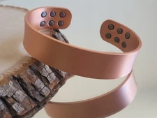 Pure Copper Magnetic Large Bracelet Copper 64 gr Arthritis Pain Therapy Cuff