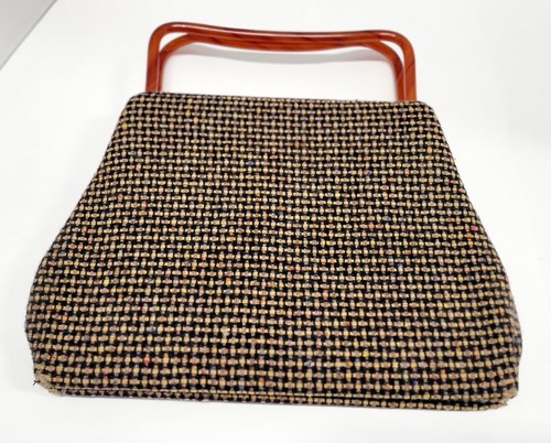 Vintage 1950s Purse Garay Handbag 100% Virgin Wool RARE - Picture 12 of 20