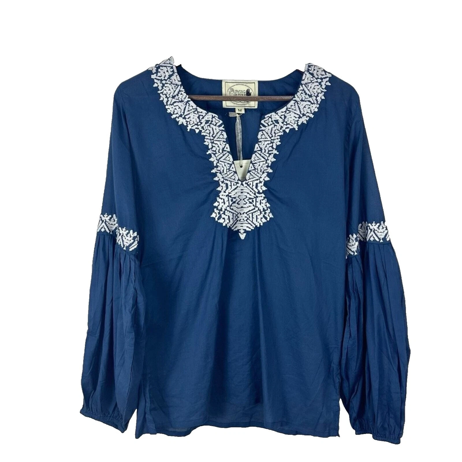 Blusa geométrica Lucky Brand Casual para Mujeres