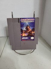 IronSword: Wizards & Warriors II (Nintendo NES, 1989) Nice Label Tested Working