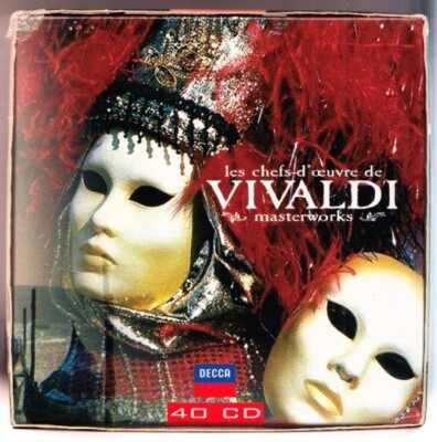 Les Chefs-d'oeuvre de Vivaldi Masterworks Collection 40 CD Decca