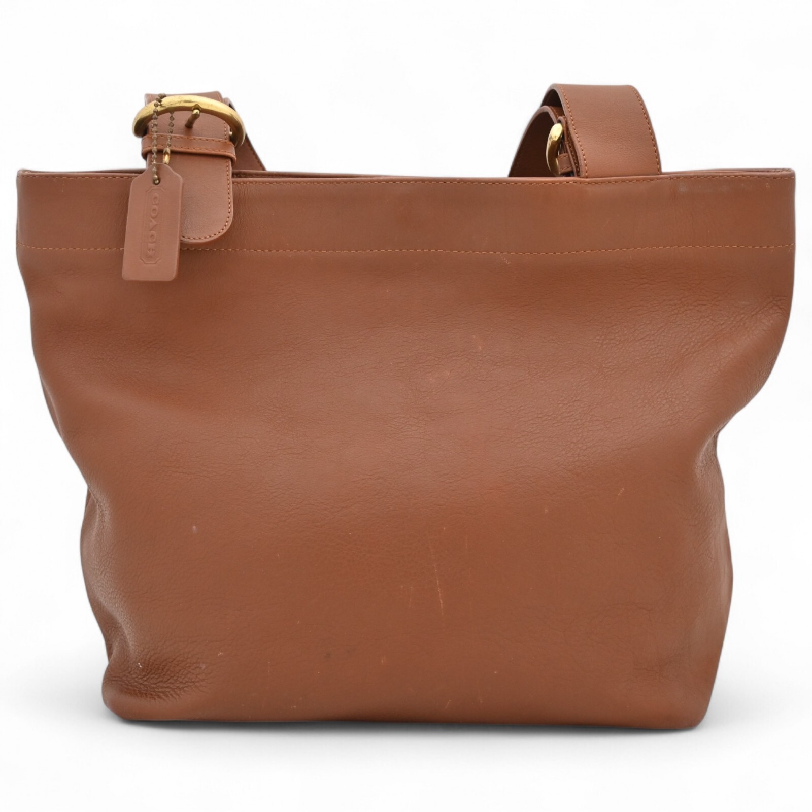 Auth Coach Brown Leather Tote Bag co9907cc