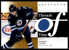 2021-22 Upper Deck Artifacts Threads of Time Patrik Laine Winnipeg Jets #TT-PL