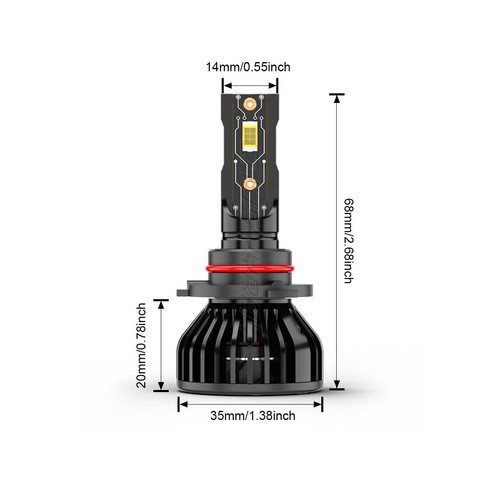 2-Sides LED Headlight Fog Light Bulbs For Chevy Silverado 1500 2500HD 2007-2015 - 第 65/120 張圖片