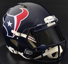 HOUSTON TEXANS NFL Riddell Speed Full Size AUTHENTIC Football Helmet