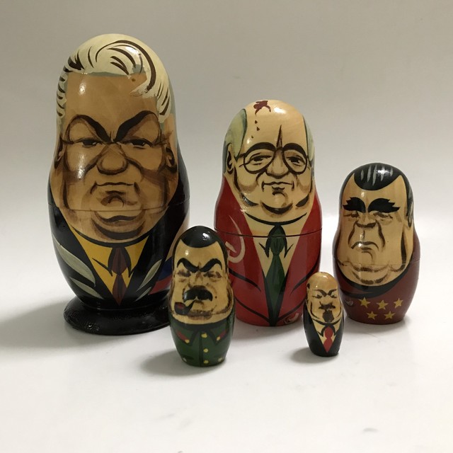 russian leaders nesting dolls