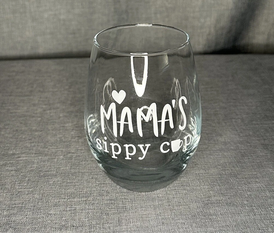 "Copa de vino sin tallo Mama's Sippy Cup, NUEVA 4"" de altura" Foto 2 de 4